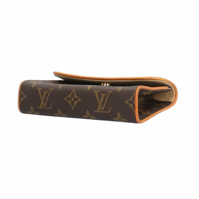 路易威登 Pochette Florentine Monogram 腰包帆布 M51855 棕色 女士路易威登 LOUIS VUITTON-4