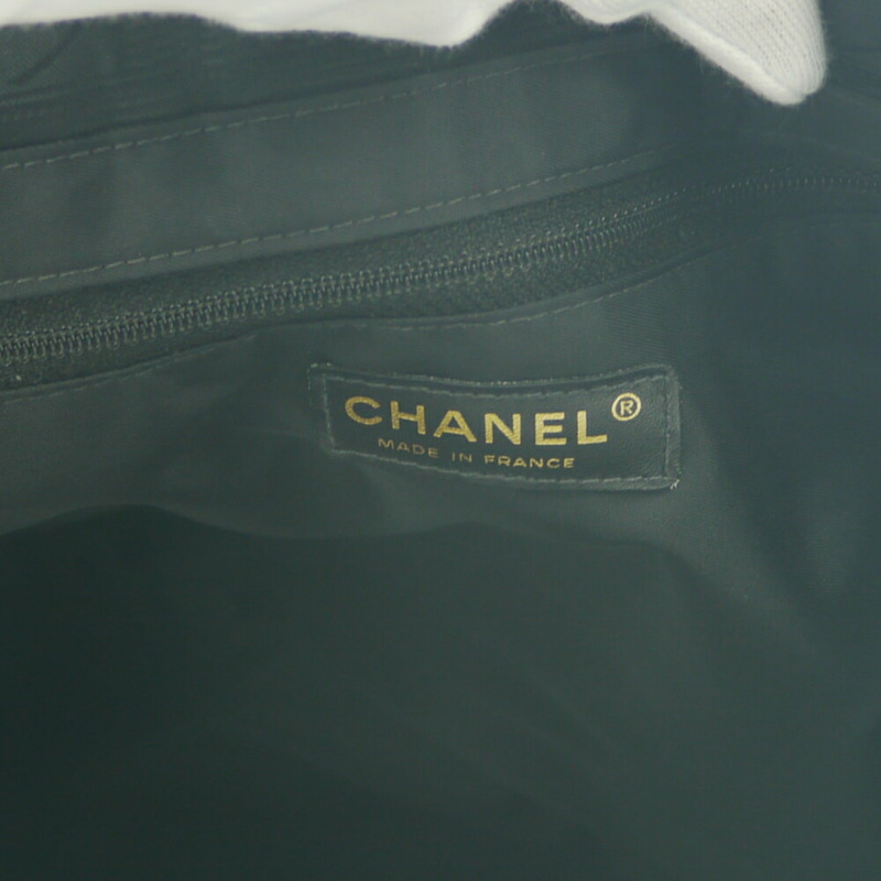 CHANEL 新款旅行系列MM尼龍提花黑色A15991-7