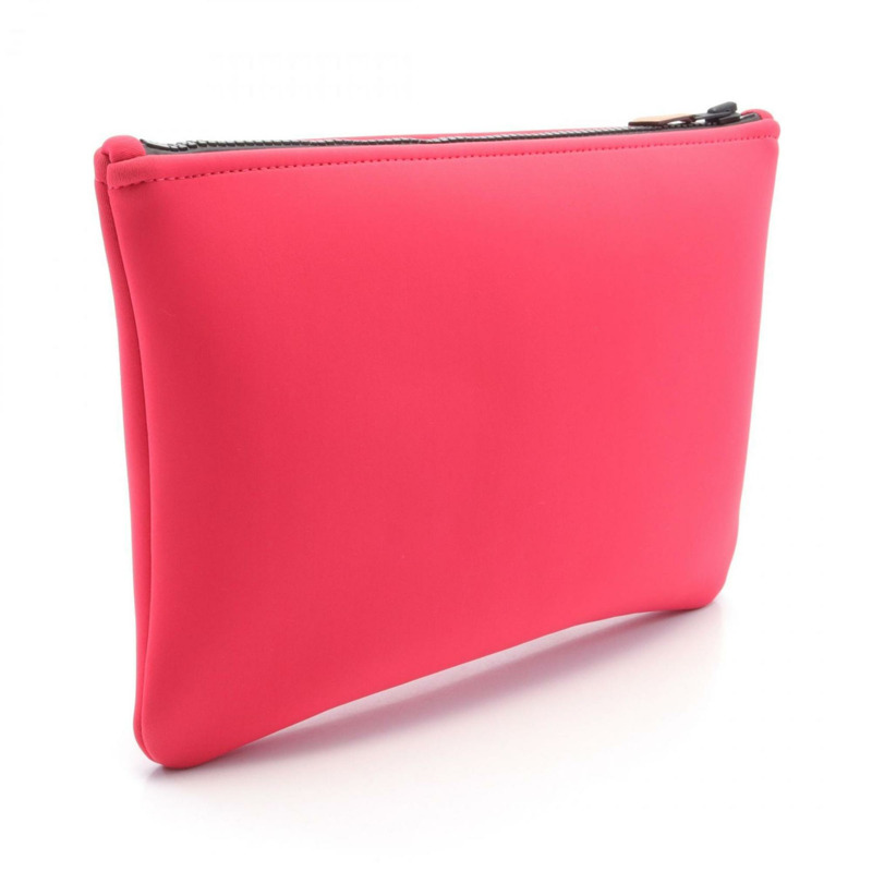 Hermes Neoban MM Zen Au Soleil Rose Anglia 小包氯丁橡膠女式紅色-2