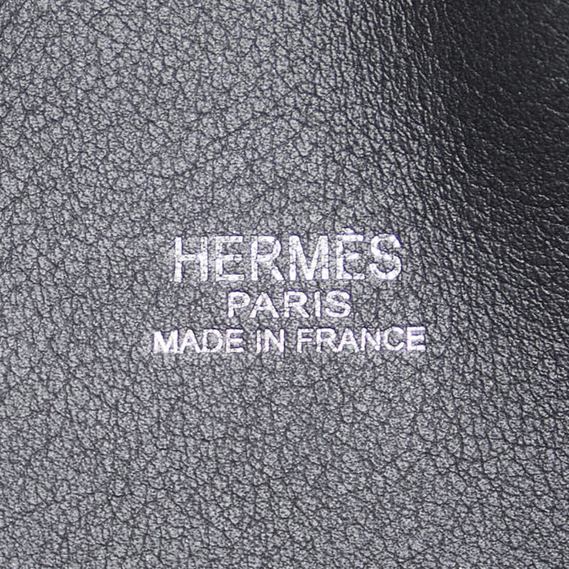 Hermes Potamos Cabas PM 手提包 手提包 棕色皮革帆布 女士 HERMES-4