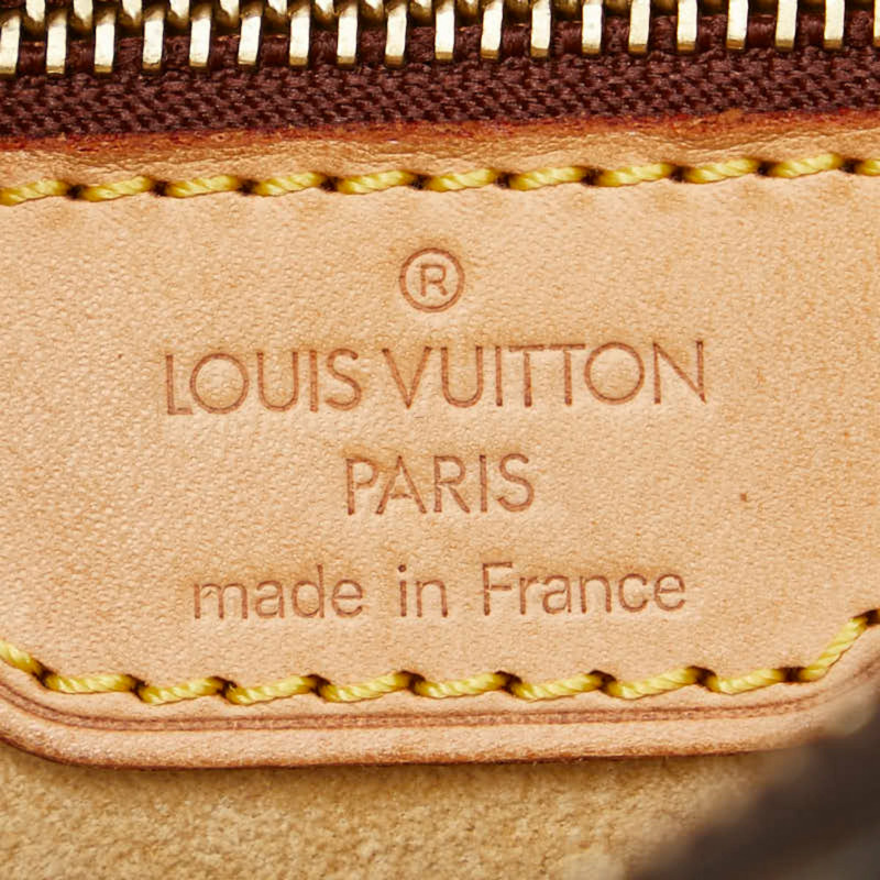 路易威登 Monogram Looping 中型單肩包 手提包 M51146 棕色 PVC 皮革 女士路易威登 LOUIS VUITTON-4