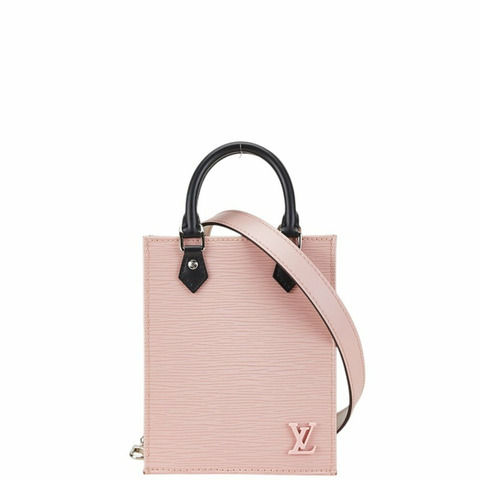 路易威登 Epi Petite Sac Plat 手提包 單肩包 M69575 玫瑰芭蕾舞皮革 女士 LOUIS VUITTON 路易威登
