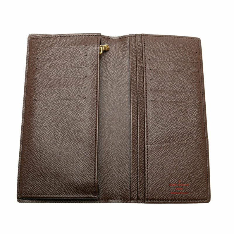 路易威登 Damier Portefeuille Brazza 長版皮夾 N60017 棕色 PVC 皮革 女士路易威登LOUIS VUITTON官方線上旗艦店-3