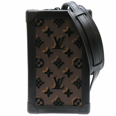 路易威登 Pet Odor Vertical Soft Trunk 女用單肩包 M45044 Monogram 棕色
