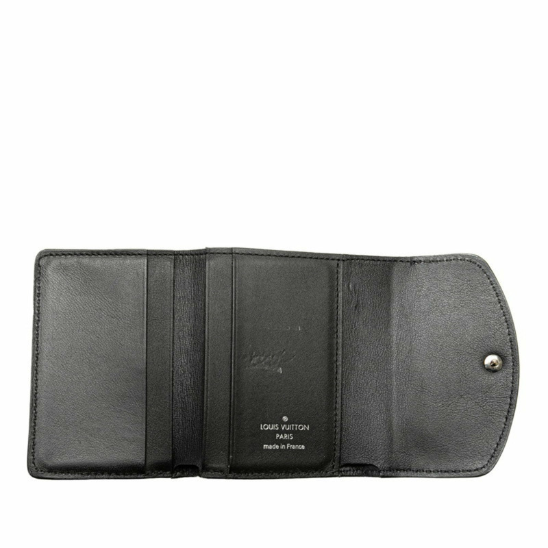路易威登 Monogram Mahina Portefeuille Iris XS 雙折皮夾 M67498 黑色皮革女士路易威登LOUIS VUITTON官方線上旗艦店-5