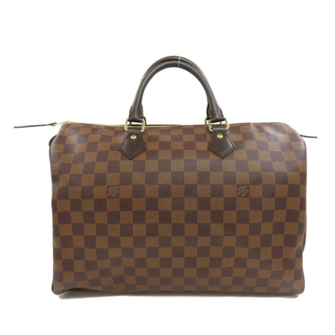 Louis Vuitton N41363 Speedy 35 波士頓包 Damier 帆布女士路易威登 LOUIS VUITTON