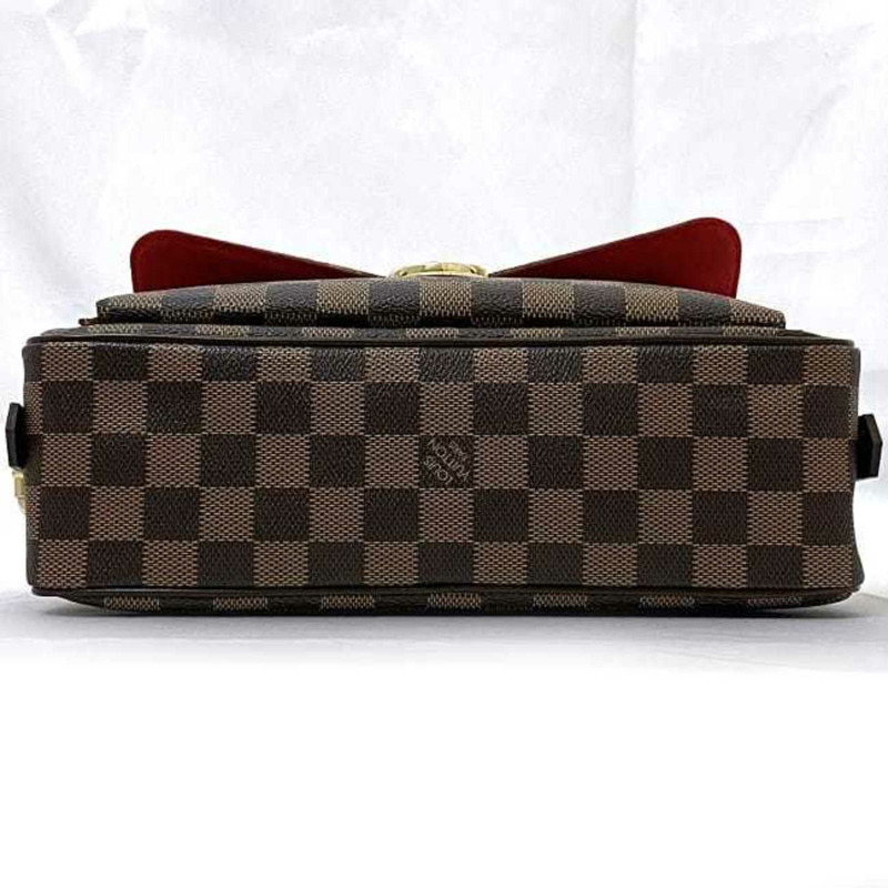 路易威登 肩背包 Ravello GM f-21671 棕色 Damier Ebene N60006 帆布 VI1025 路易威登 斜背包 獨立式 女式 男式-5