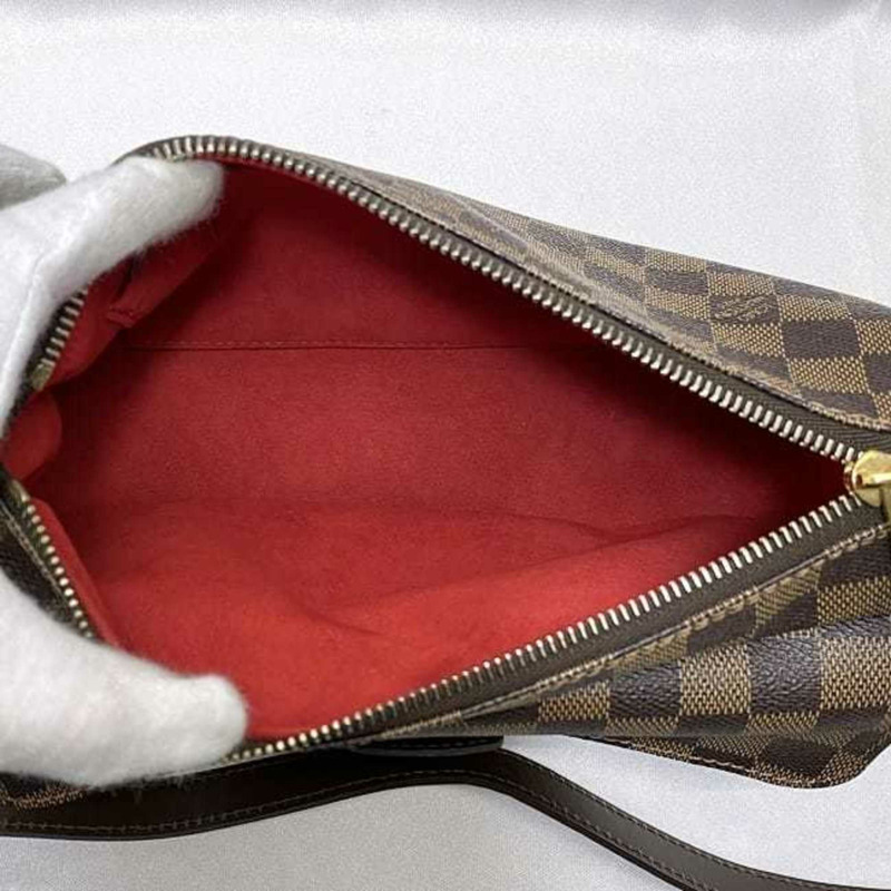 路易威登 肩背包 Ravello GM f-21671 棕色 Damier Ebene N60006 帆布 VI1025 路易威登 斜背包 獨立式 女式 男式-6