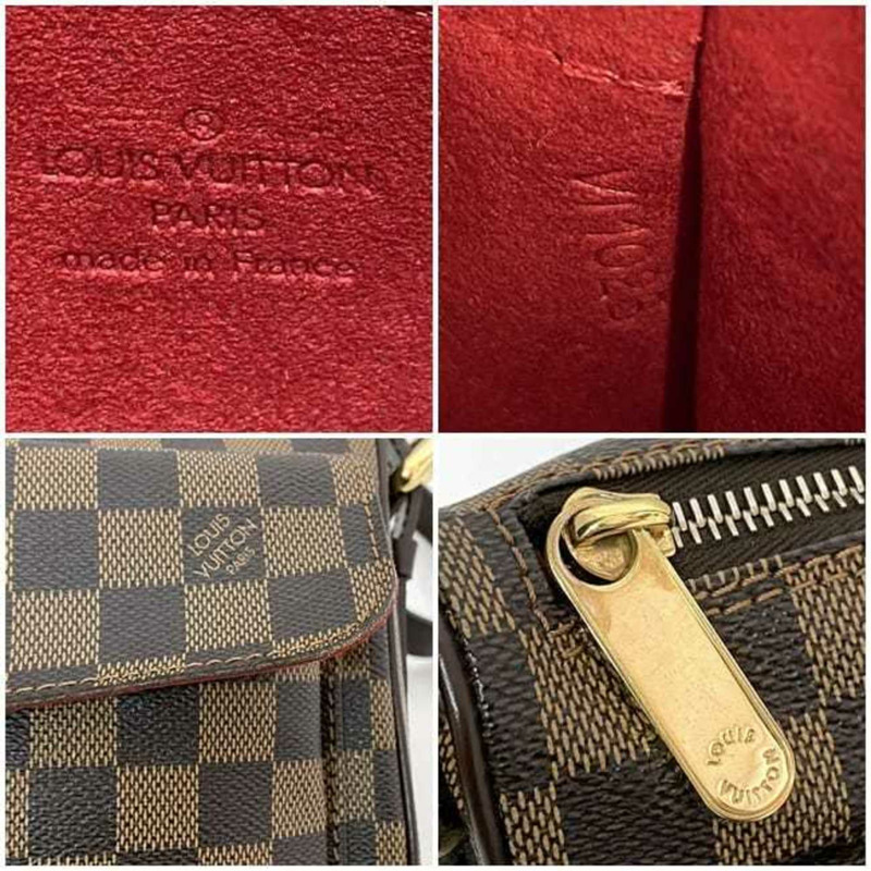 路易威登 肩背包 Ravello GM f-21671 棕色 Damier Ebene N60006 帆布 VI1025 路易威登 斜背包 獨立式 女式 男式-10