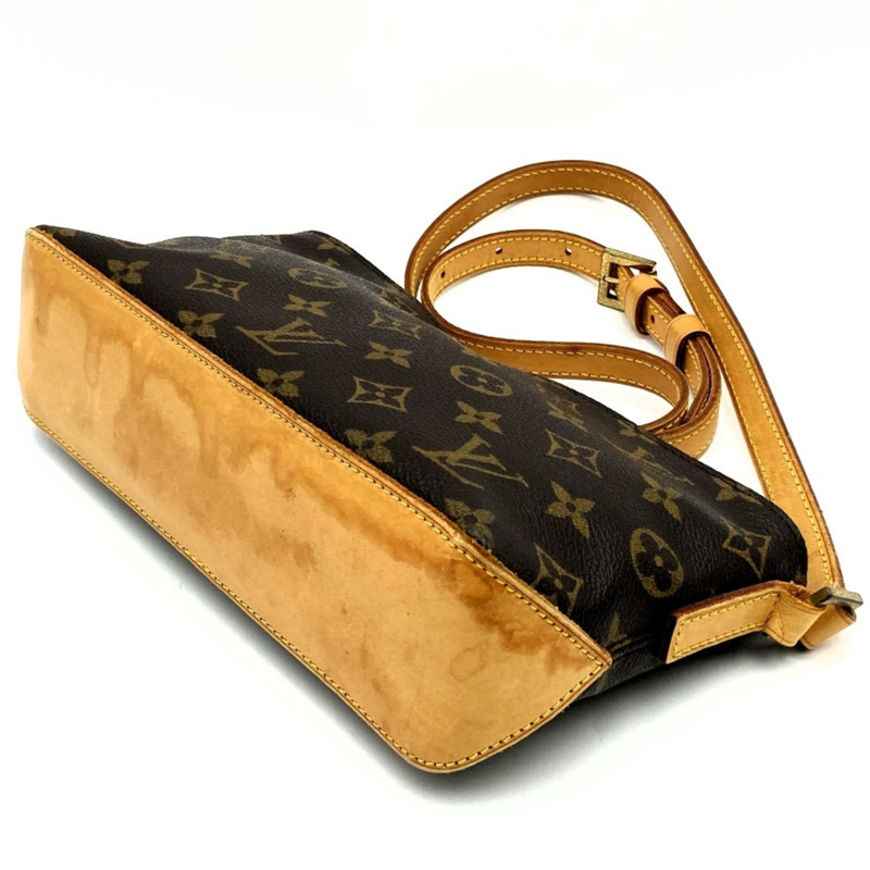 LOUIS VUITTON 路易威登 Trotter 單肩包 Monogram 帆布棕色 M51240 女式-4
