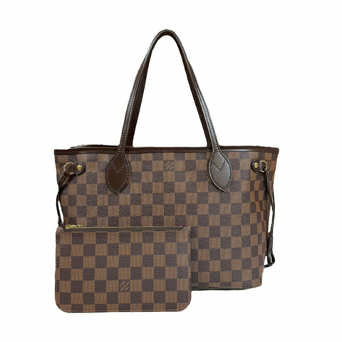 路易威登 Neverfull PM Damier 手提包帆布 N41359 棕色 女士路易威登LOUIS VUITTON官方線上旗艦店