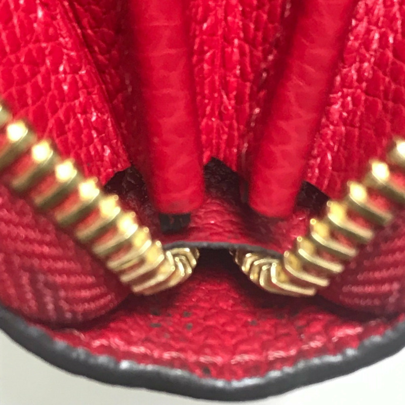 Louis Vuitton M68571 MonogramEmpreinte 長錢包櫻桃紅金五金-8