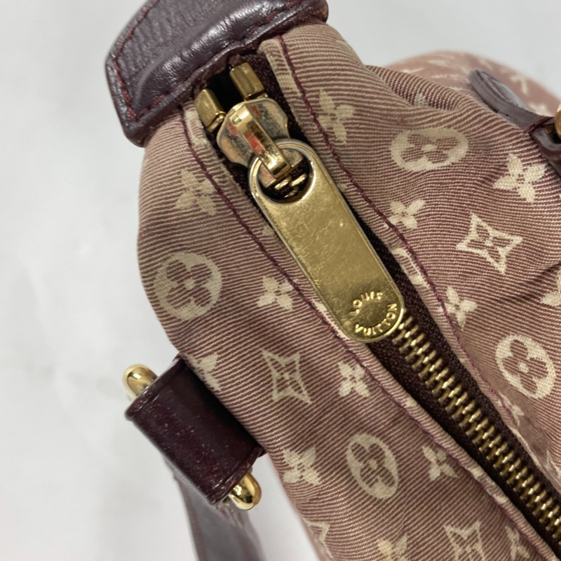 路易威登 M40572 Monogram Idylle Ballade MM 托特包款單肩女深褐色紅色-10
