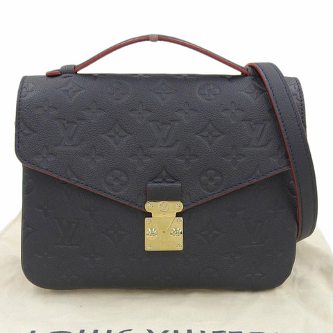 路易威登 LOUIS VUITTON Monogram Empreinte Pochette Metis MM M44071 包 手提包