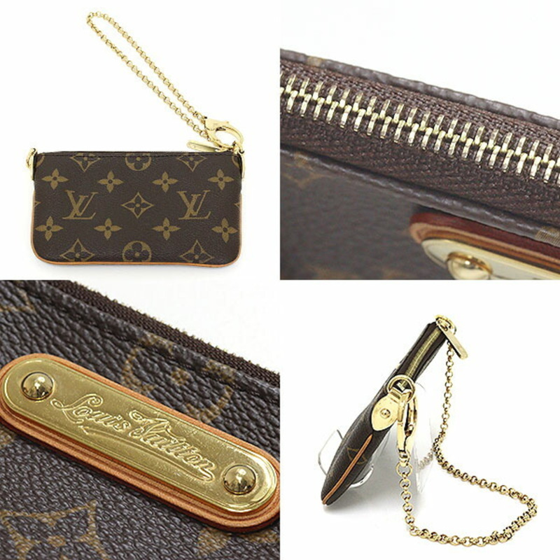 Louis Vuitton Pochette Mila PM Monogram 小號皮夾零錢包-1