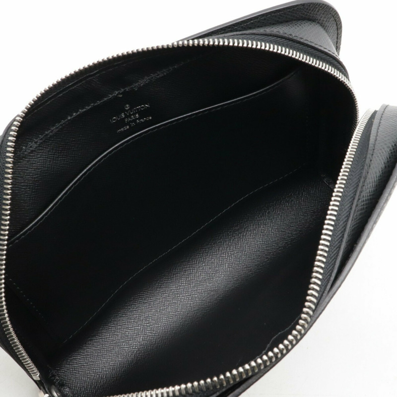 路易威登 Taiga Baikal Second Bag 手拿包 手提包 Ardoise 黑色 M30182-6