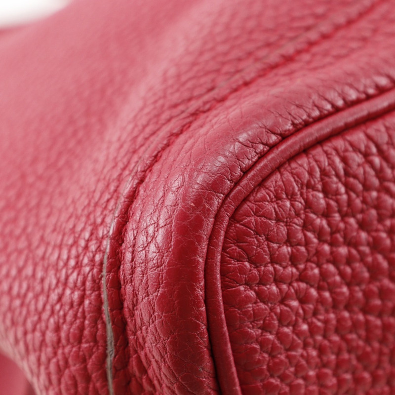 Hermes HERMES Garden 小號托特包 Negonda Bougainvillea 2012 紅色 □P 按扣派對女士-3