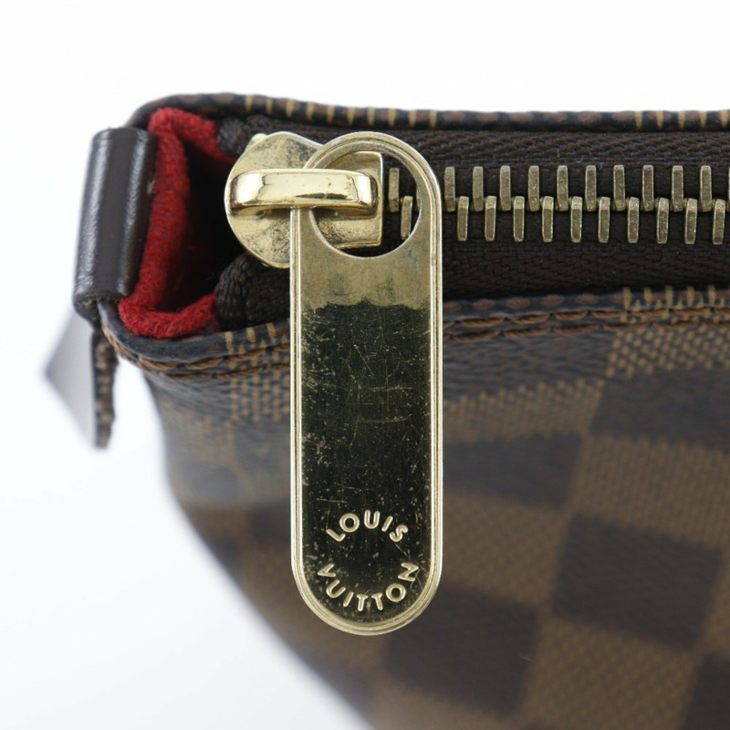 路易威登 LOUIS VUITTON Saleya PM 手提包 N51183 Damier 帆布 2007 棕色 VI4047 A5 女式-6