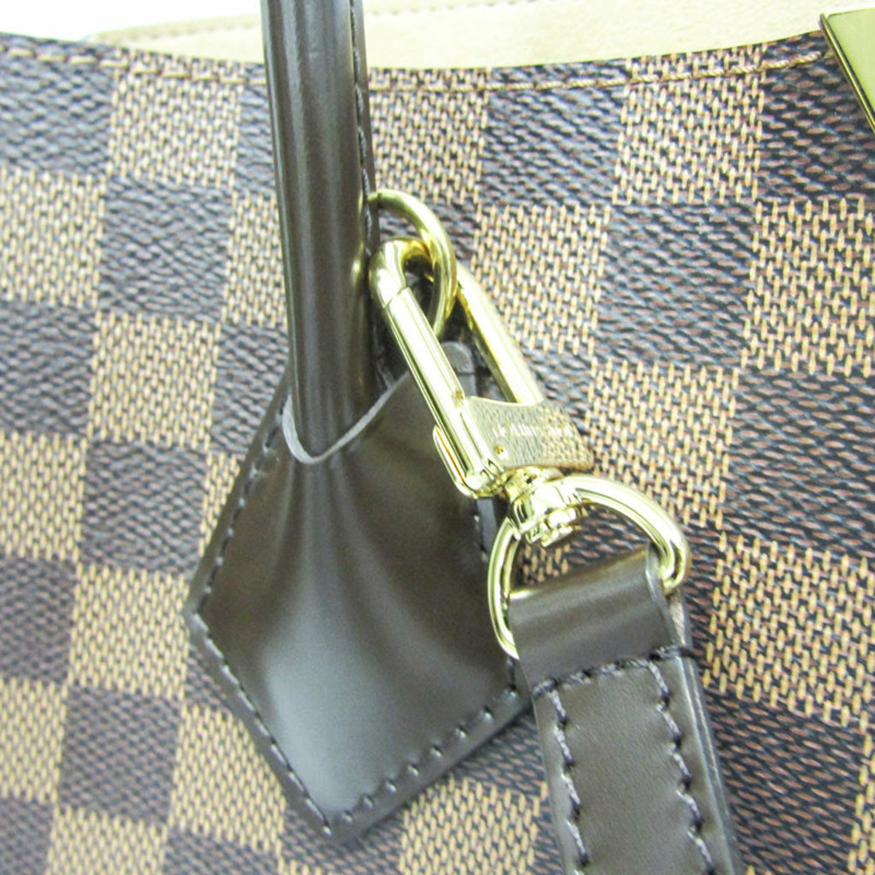 Louis Vuitton Damier Kensington N41435 女士手提包,單肩包 Ebene-10