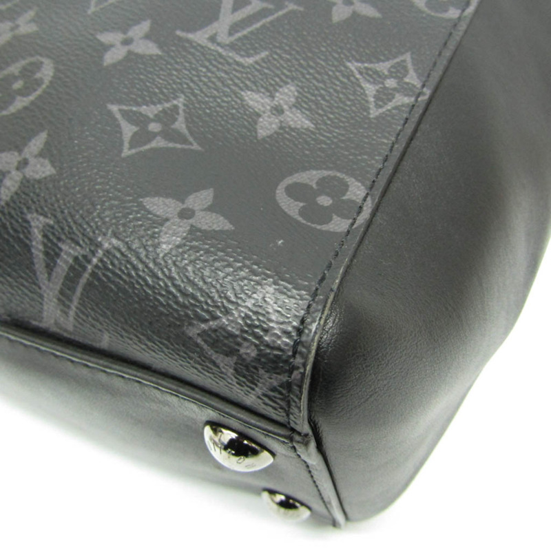路易威登 Monogram Eclipse Grand Sac M44733 男士手提包,手提包黑色-5