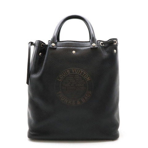 LOUIS VUITTON 路易威登 Tobago T&B 鞋包手提包皮革黑色黑色 2006 限量系列 M95252