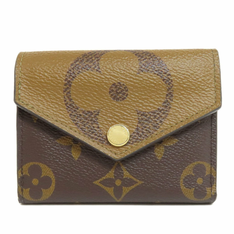 路易威登 M80725 Zoe 雙折皮夾 Monogram Reverse 女士路易威登 LOUIS VUITTON-0