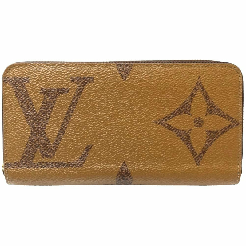 LOUIS VUITTON 路易威登 長皮夾 M69353 Zippy Monogram Giant 反面棕色 180750-0