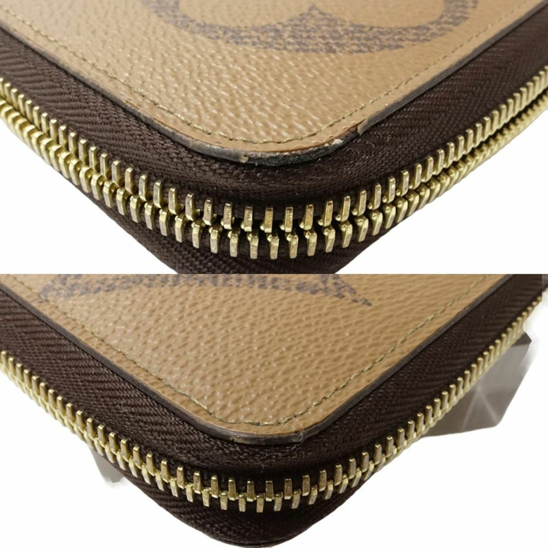 LOUIS VUITTON 路易威登 長皮夾 M69353 Zippy Monogram Giant 反面棕色 180750-4