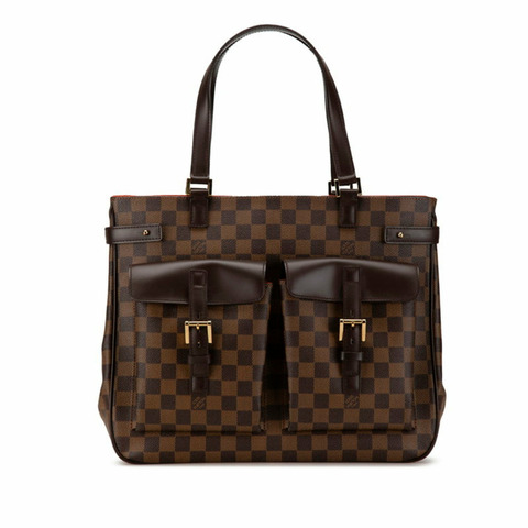 Louis Vuitton Damier Uzes 手提包 N51128 棕色 PVC 皮革 女士路易威登LOUIS VUITTON官方線上旗艦店