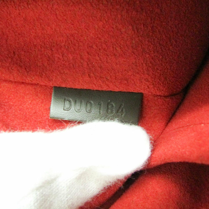 Louis Vuitton Damier Evora MM N41131 女士手提包，單肩包 Ebene-13