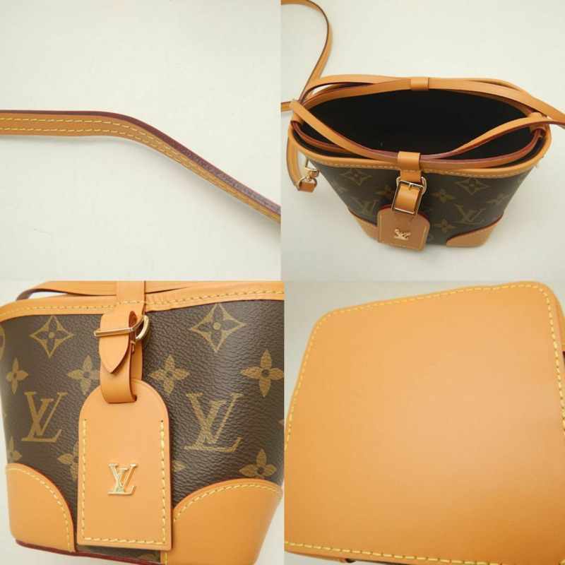 LOUIS VUITTON 路易威登 Monogram Noe 錢包 M57099 單肩包 棕色 252165-6