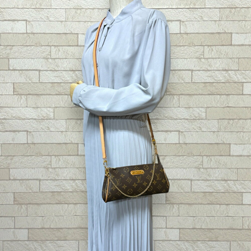 路易威登 Eva Monogram 單肩包帆布 M95567 棕色 女士路易威登 2way-1