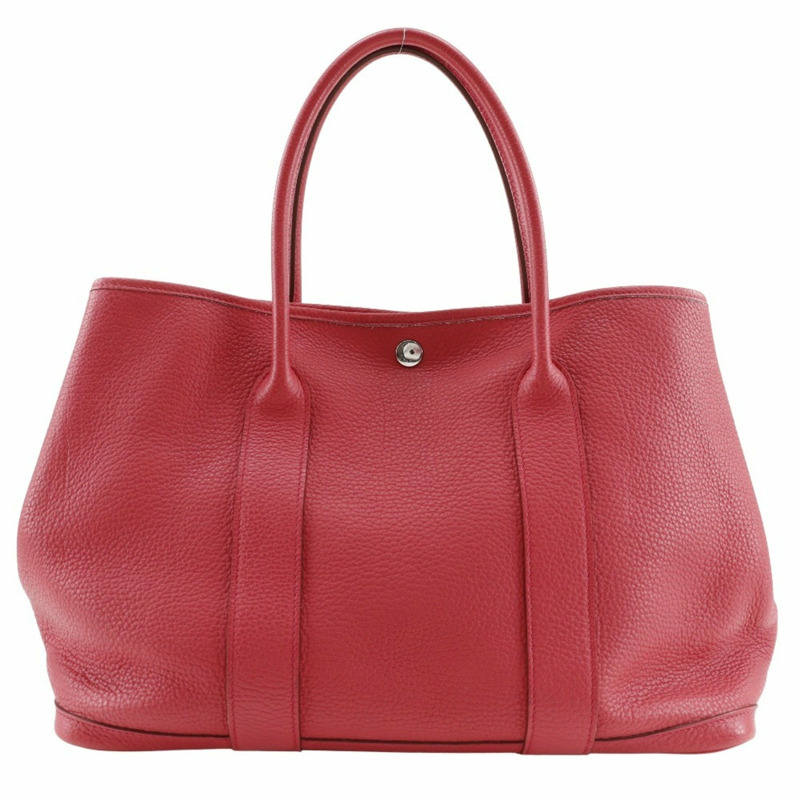 Hermes HERMES Garden 小號托特包 Negonda Bougainvillea 2012 粉紅色 □P 按扣派對女士-0
