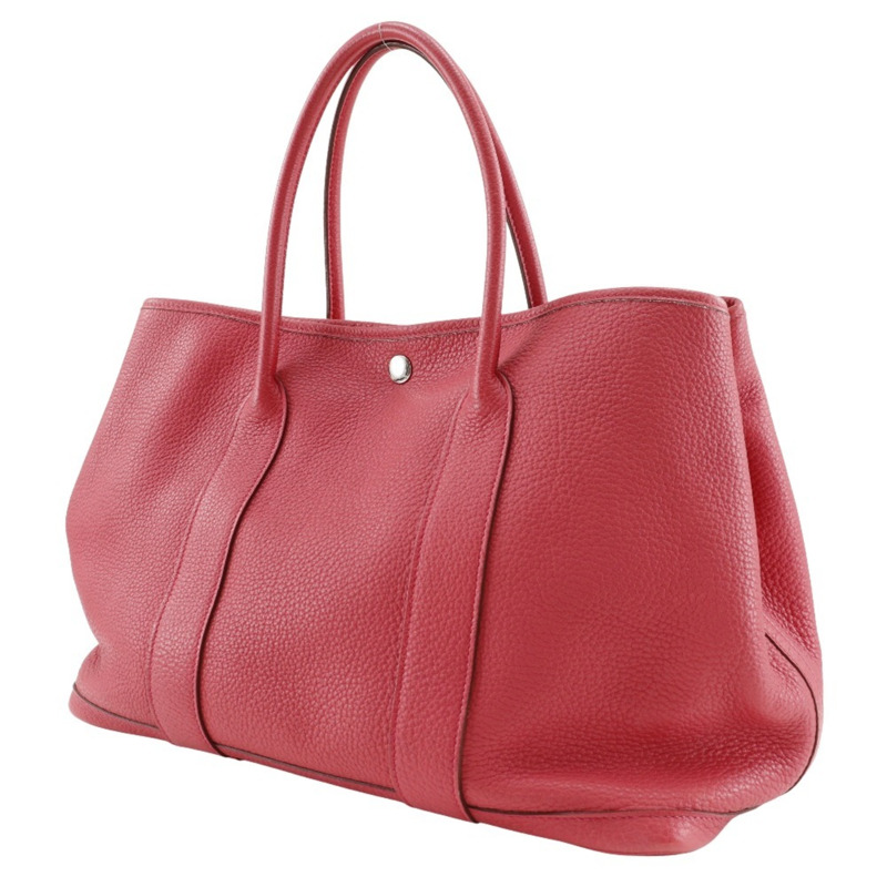 Hermes HERMES Garden 小號托特包 Negonda Bougainvillea 2012 粉紅色 □P 按扣派對女士-1