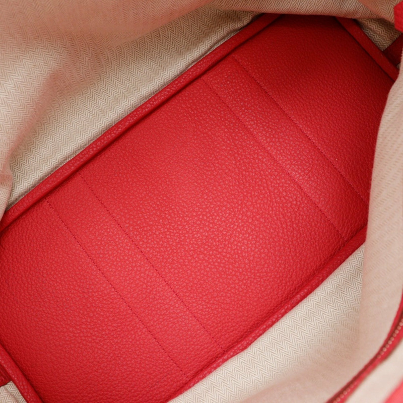 Hermes HERMES Garden 小號托特包 Negonda Bougainvillea 2012 粉紅色 □P 按扣派對女士-5