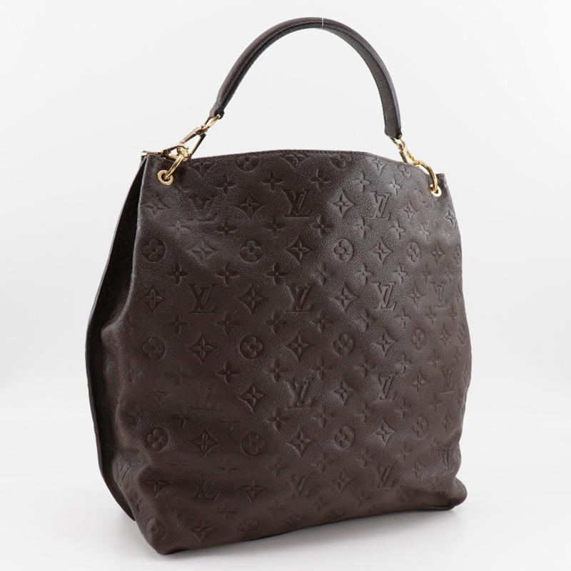 路易威登 LOUIS VUITTON Metis 單肩包 M40809 Monogram Empreinte Terre 2013 棕色 AR3163 2way 女式-2