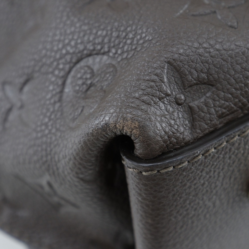 路易威登 LOUIS VUITTON Metis 單肩包 M40809 Monogram Empreinte Terre 2013 棕色 AR3163 2way 女式-3