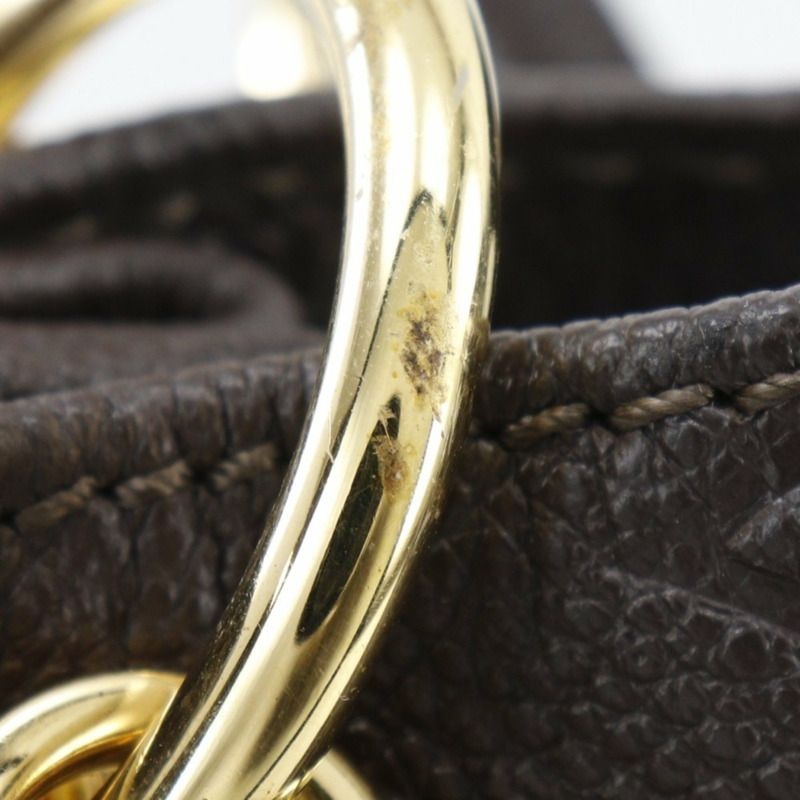 路易威登 LOUIS VUITTON Metis 單肩包 M40809 Monogram Empreinte Terre 2013 棕色 AR3163 2way 女式-8