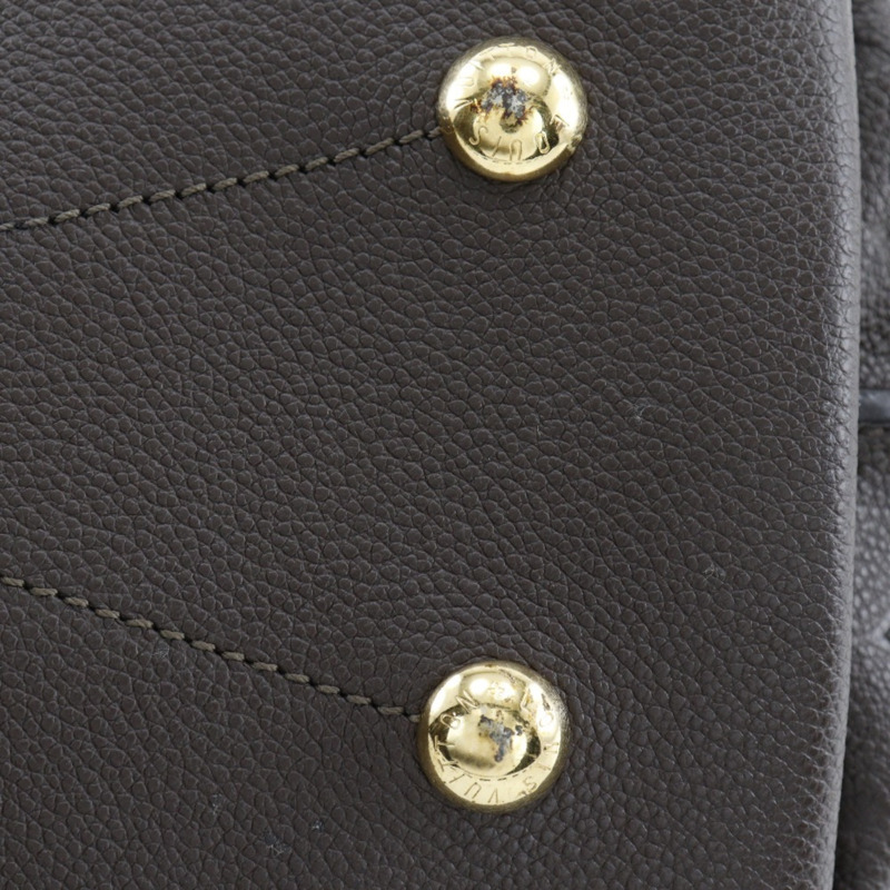 路易威登 LOUIS VUITTON Metis 單肩包 M40809 Monogram Empreinte Terre 2013 棕色 AR3163 2way 女式-10