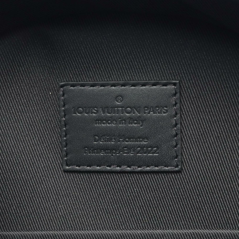 路易威登 LOUIS VUITTON 車輪箱單肩包塗層帆布皮革 Monogram 男士女士棕色黑色 M59706-4