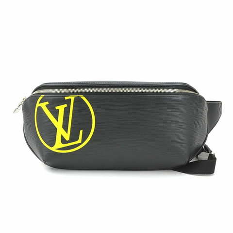 路易威登 LOUIS VUITTON 身體包腰包 LV Circle Epi Bum 皮革黑色男士 M55131 99980f