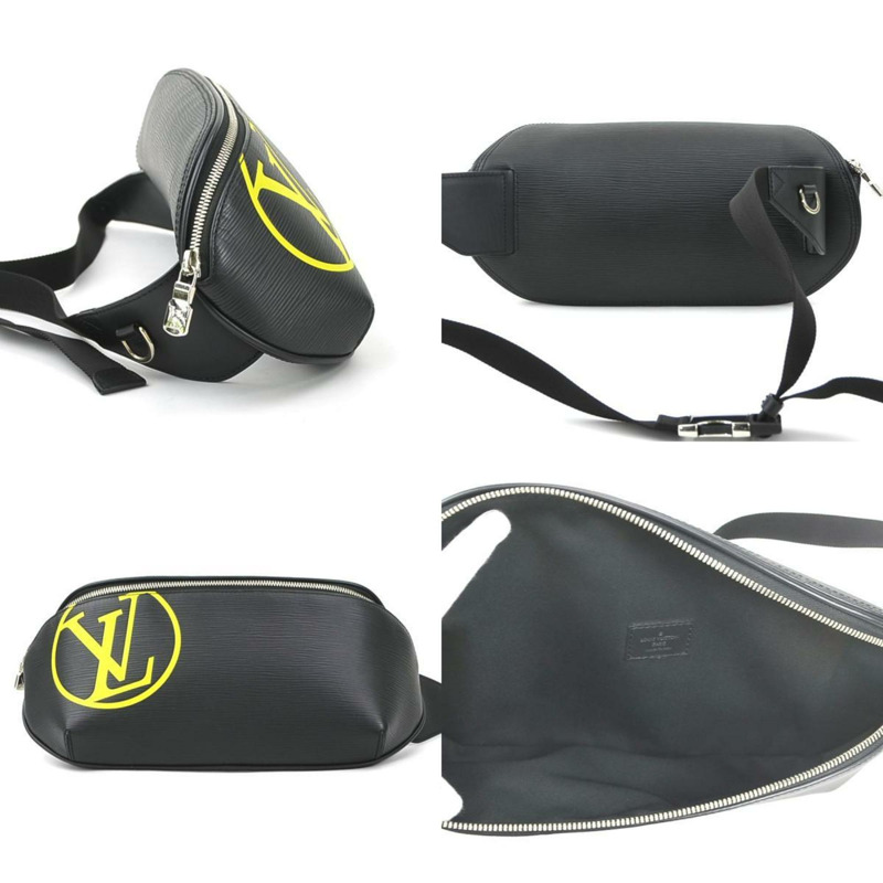 路易威登 LOUIS VUITTON 身體包腰包 LV Circle Epi Bum 皮革黑色男士 M55131 99980f-1