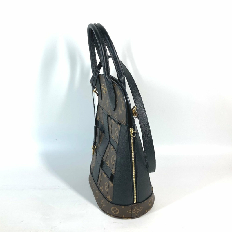 路易威登 M44111 Monogram Traceage 托特包帆布女式肩背包棕色-7