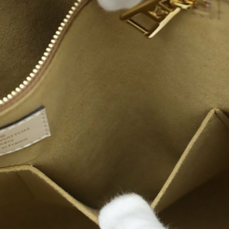 路易威登 LOUIS VUITTON 手提包 On the Go GM Monogram 單肩 Empreinte M45081 米色 LV-14