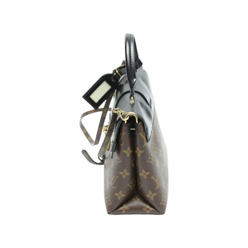 路易威登 LOUIS VUITTON 單肩包 Monogram 單手柄翻蓋帆布 M43125 棕色 LV-2