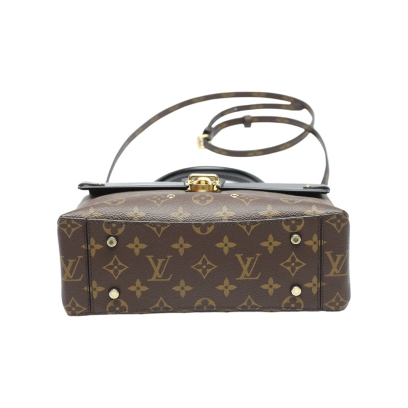 路易威登 LOUIS VUITTON 單肩包 Monogram 單手柄翻蓋帆布 M43125 棕色 LV-4