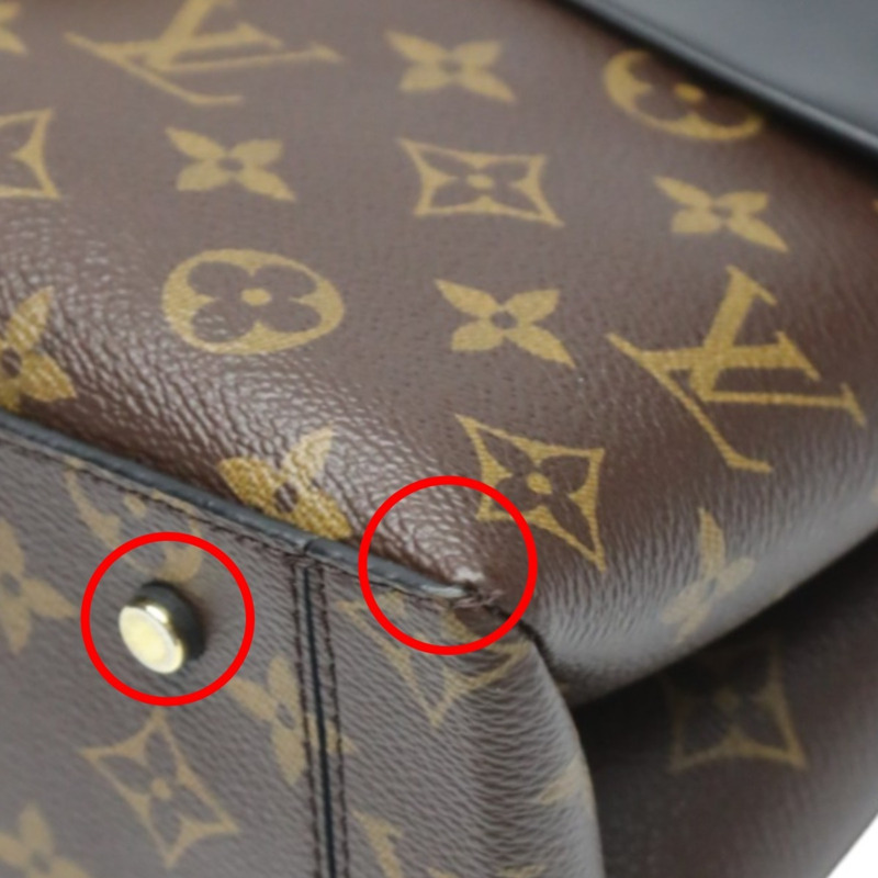 路易威登 LOUIS VUITTON 單肩包 Monogram 單手柄翻蓋帆布 M43125 棕色 LV-6