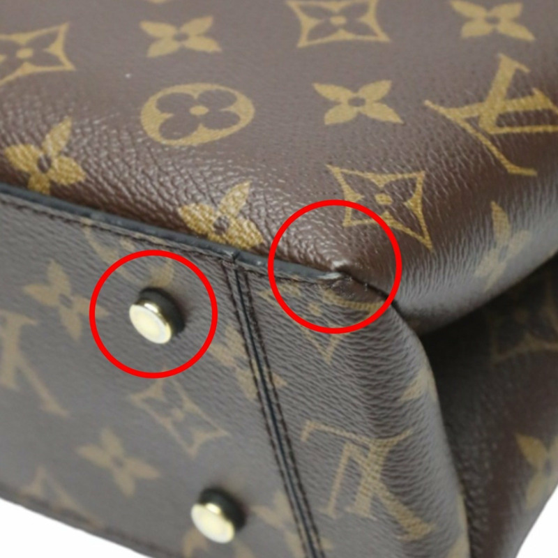 路易威登 LOUIS VUITTON 單肩包 Monogram 單手柄翻蓋帆布 M43125 棕色 LV-8