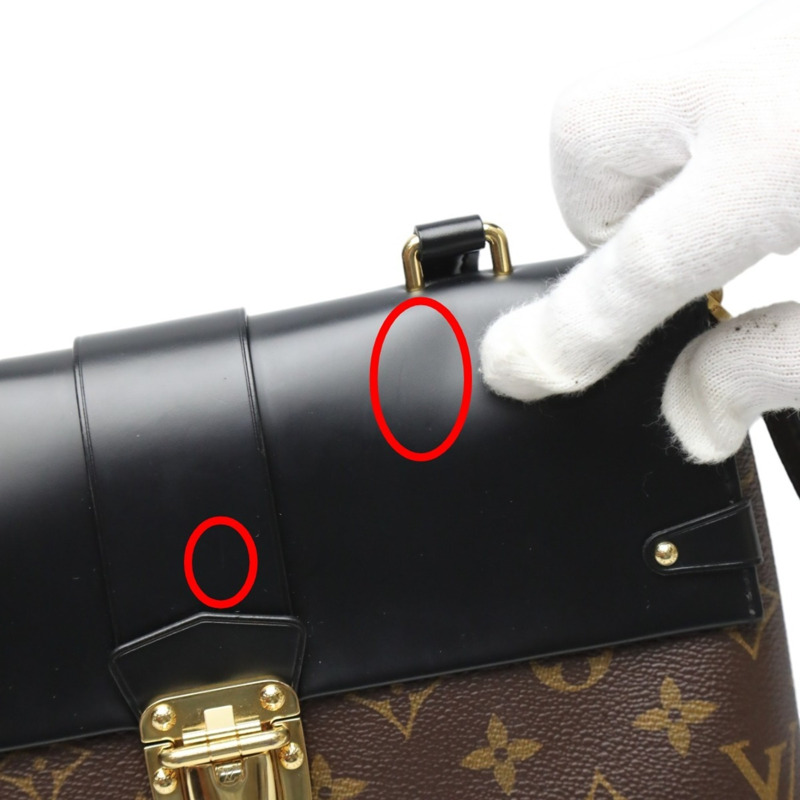 路易威登 LOUIS VUITTON 單肩包 Monogram 單手柄翻蓋帆布 M43125 棕色 LV-10