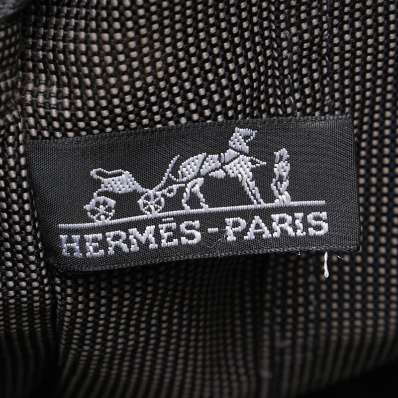 愛馬仕 Air Line Tote 中型手提包 包款 灰色帆布 女士 HERMES-9